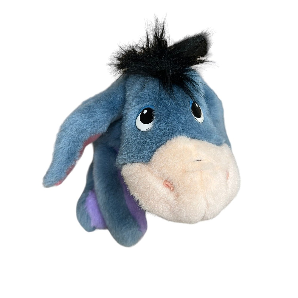 Fisher Price‎ Disney Ask Me More Eeyore Stuffed Plush Animal 1999